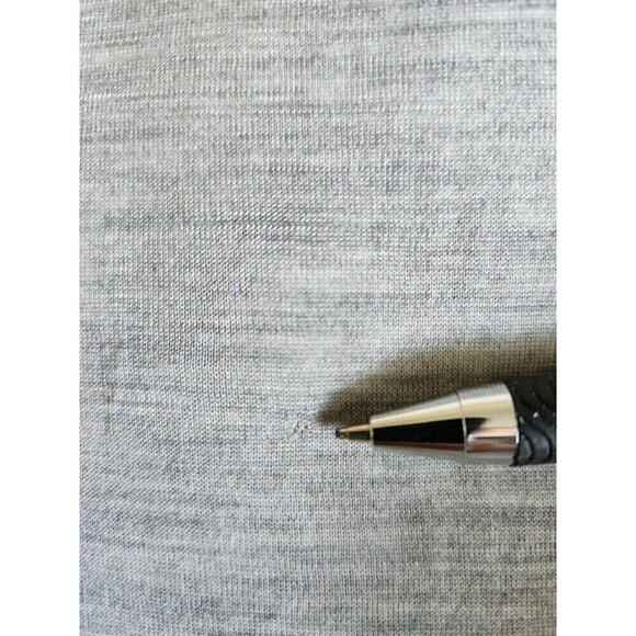 Eileen Fisher Blouse Silk Blend Gray Sz S Dolman Sleeve, Cuff Wrist And Waist - Picture 6 of 9